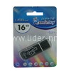 USB Flash 16GB SmartBuy Glossy черный 2.0