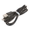 USB кабель для USB Type-C 1.0м  ( в пакете) ELTRONIC Max Speed 2.4A (черный)