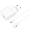 СЗУ Micro USB 1 USB выход 18W Quick Charge 3.0 (6V-3.0A/9V-2.0A/12V-1.5A) BOROFONE BA47A (белый)