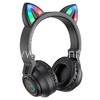 Наушники MP3/MP4 BOROFONE (BO18) Bluetooth полноразмерные CAT EAR (черные)