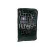 Сумка-кошелек лаковая "Черепаха" черная 9.5х15.5
