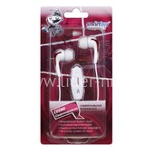 Наушники SmartBuy COSMO рег. громкости/3.5мм универс. (красный/белый)