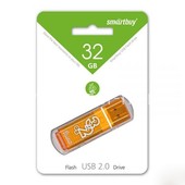 USB Flash  32GB SmartBuy Glossy оранжевый 2.0