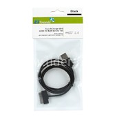 USB кабель Samsung Galaxy Tab (передача данных + заряд) 1.0м (черный) (ELTRONIC)