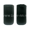 Футляр Nok X3 черный (кожа) 60х100мм