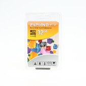 Карта памяти MicroSD 32GB Exployd К10 (без адаптера) Карта памяти MicroSD 32GB Exployd К10 (без адаптера)