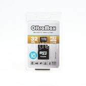 Карта памяти MicroSD 32GB OltraMax К10 (с адаптером) Карта памяти MicroSD 32GB OltraMax К10 (с адаптером)