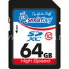 Карта памяти MicroSD 64GB SmartBuy К10 (без адаптера)