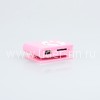MP3 плеер с наушниками Матовый (розовый)