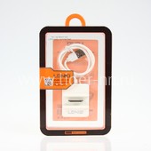 USB Hubs 2порта+ЗУ подставка/Дата Кабель/iPhone 4 (белый) LDNIO