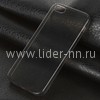 Задняя панель для  iPhone5 Силикон  черная (пакет)