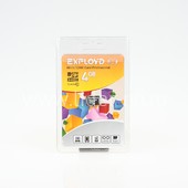 Карта памяти MicroSD 4GB Exployd К10 (без адаптера)