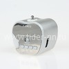 Колонка (T-2012) USB/MicroSD серебро