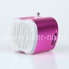 Колонка (T-2012) USB/MicroSD розовая