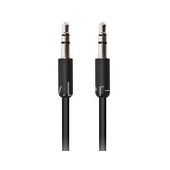 Кабель AUX 3.5 на 3.5 Am-Am (5м) круглый черный Кабель AUX 3.5 на 3.5 Am-Am (5м) круглый черный