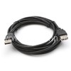 Кабель-удлинитель USB 2.0 <Am-->Af> 1,0м черный (пакет)