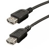 Кабель-удлинитель USB 2.0 <Af-->Af> 5,0м черный (пакет)