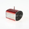 Колонка (WS320) USB/Micro SD/FM/дисплей красная