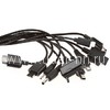 АЗУ универсальное с 10 переходниками (IP5/IP4/mini/micro USB/Sam D880/Tab/Nok6600/6101) (ELTRONIC)