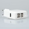 СЗУ 4 USB выхода с индикатором (3100mAh) белый