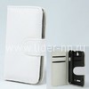 Чехол-книжка для Sony C1505 Xperia E (боковой флип) белая