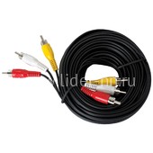 Кабель соединительный Perfeo 3xRCA(M)-3xRCA(M). 2 м. Кабель соединительный Perfeo 3xRCA(M)-3xRCA(M). 2 м.