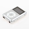 MP3 плеер с FM/дисплей/наушники (серебро)