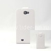 Чехол-книжка для Samsung Galaxy Note 2 N7100 (верхний флип) белая