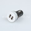 Автомобильное ЗУ 2 USB выхода (1000mAh/2100mAh) покрытие Soft Touch