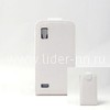 Чехол-книжка для LG Optimus L9 (верхний флип) белая