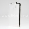 Чехол-книжка для LG Nexus 4 (боковой флип) белая