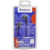 Наушники DEFENDER Basic-604/63604 (черные) Наушники DEFENDER Basic-604/63604 (черные)