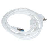 USB кабель Lightning 1.5 м фильтр  (в коробке) белый USB кабель Lightning 1.5 м фильтр  (в коробке) белый
