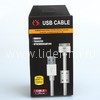 USB кабель для  iPhone 4G/4GS 30 pin 1.5м фильтр (в коробке) белый
