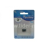 Карта памяти MicroSD 2GB SmartBuy (без адаптера)