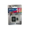 Карта памяти MicroSD 16GB Silicon Power К4 (с адаптером)