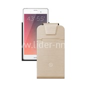 Чехол-книжка универсальный Flip Fold M золото (DEPPA) Чехол-книжка универсальный Flip Fold M золото (DEPPA)