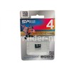 Карта памяти MicroSD 4GB Silicon Power К10 (без адаптера) 