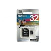 Карта памяти MicroSD 32GB Silicon Power К10 (с адаптером) 