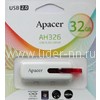 USB Flash  32GB Apacer (AH326) белый