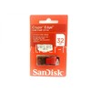 USB Flash  32GB SanDisk (CZ51) Edge черный+красный