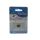 Карта памяти MicroSD 4GB SmartBuy К10 (без адаптера)
