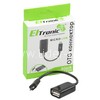 USB кабель (OTG) ELTRONIC для micro USB в коробке (черный)
