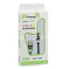 USB кабель  для micro USB металл 1.0м (в коробке) черный (ELTRONIC)