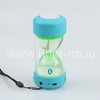 Колонка Песочные часы (NG-A22) Bluetooth/USB/MicroSD/покрытие Soft touch (синяя)