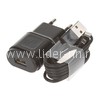 СЗУ ELTRONIC Lightning (2100mAh) в коробке (черный) с USB вых. (голова+кабель)
