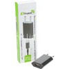 СЗУ ELTRONIC для iPhone5/6/6Plus/7/7Plus (1000mAh) МИНИ коробка с USB выходом (черный)