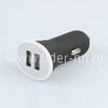Автомобильное ЗУ 2 USB выхода (2100mAh) покрытие Soft Touch (черный)