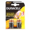 Батарейка алкалиновая Duracell LR03/4BL MN2400