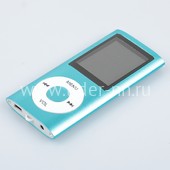 MP4 плеер с FM/дисплей (синий)